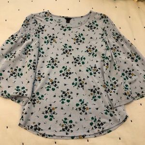 Ann Taylor Bell Sleeve Blouse